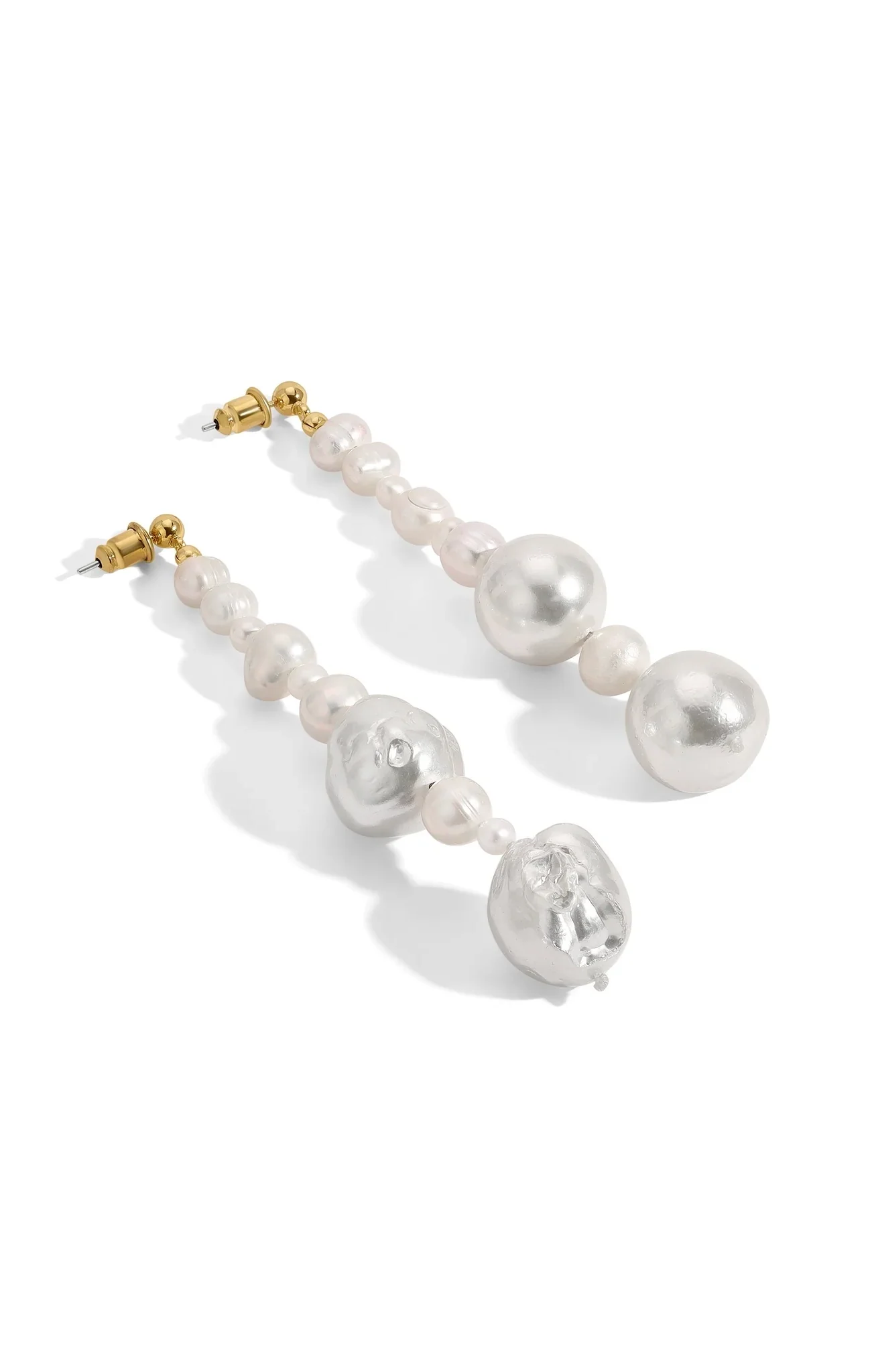The Angela Pearl Earrings ~ Ivory