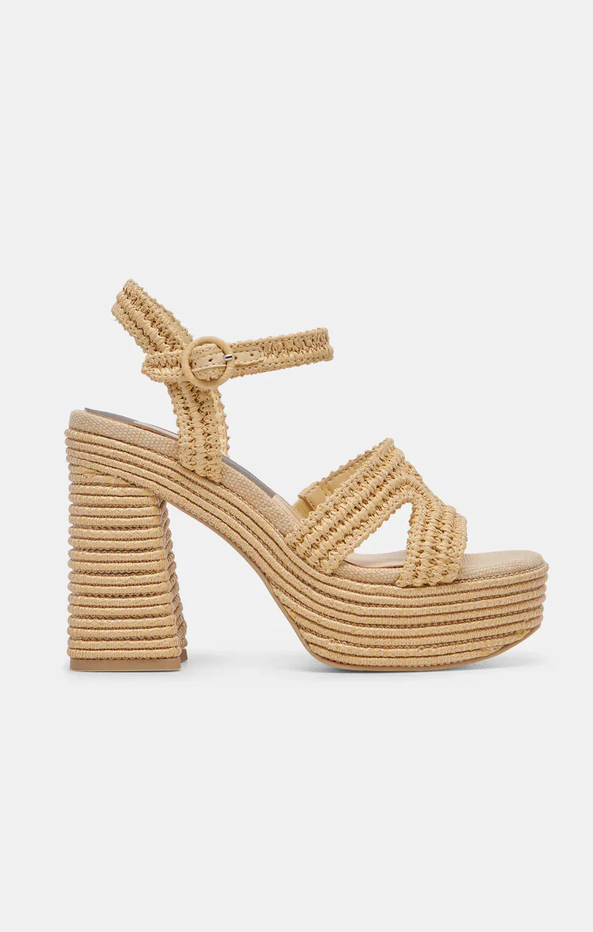 Dolce Vita Lacye Platform Heel ~ Natural