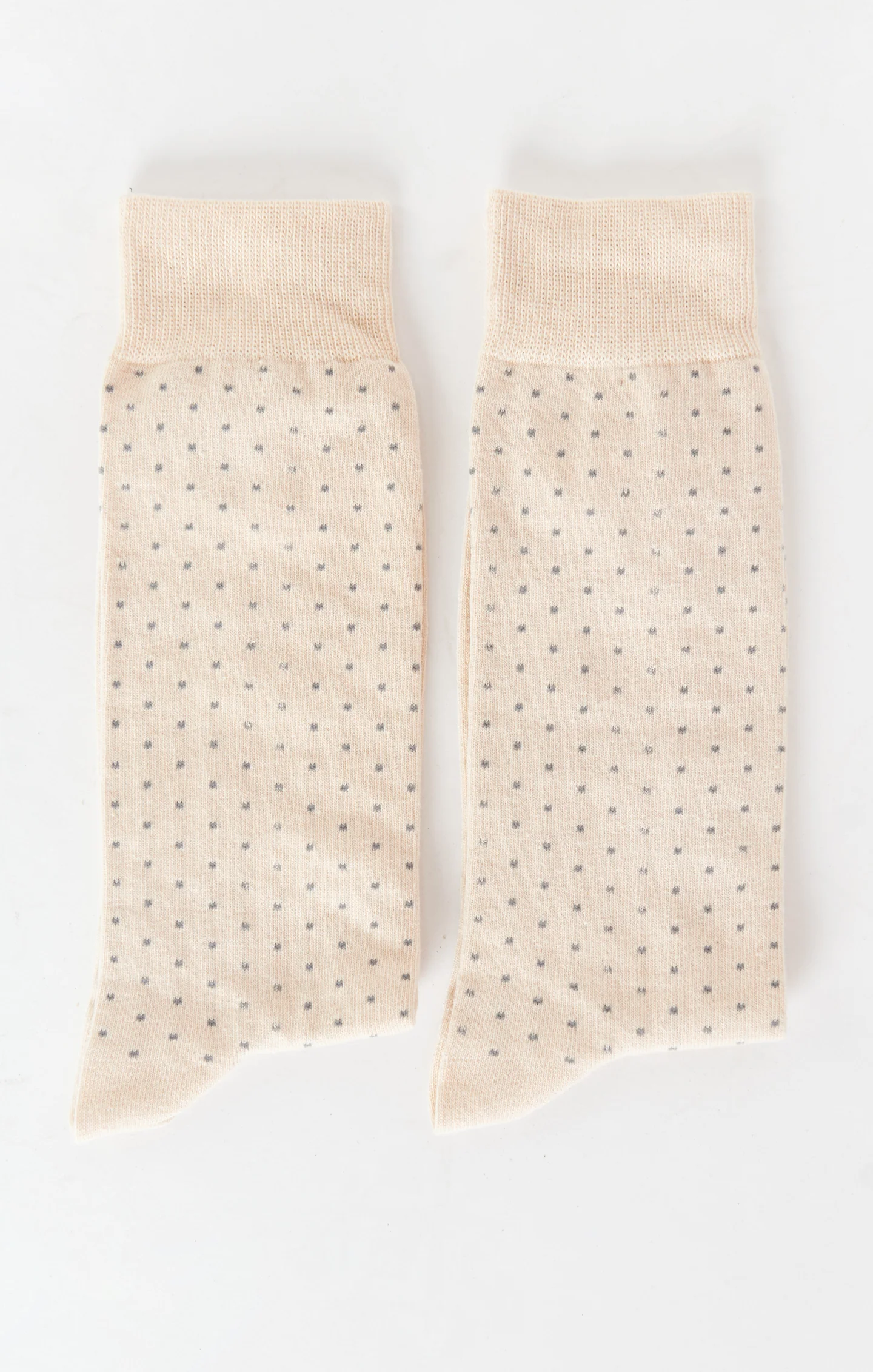 Owen Sock ~ Champagne Dots