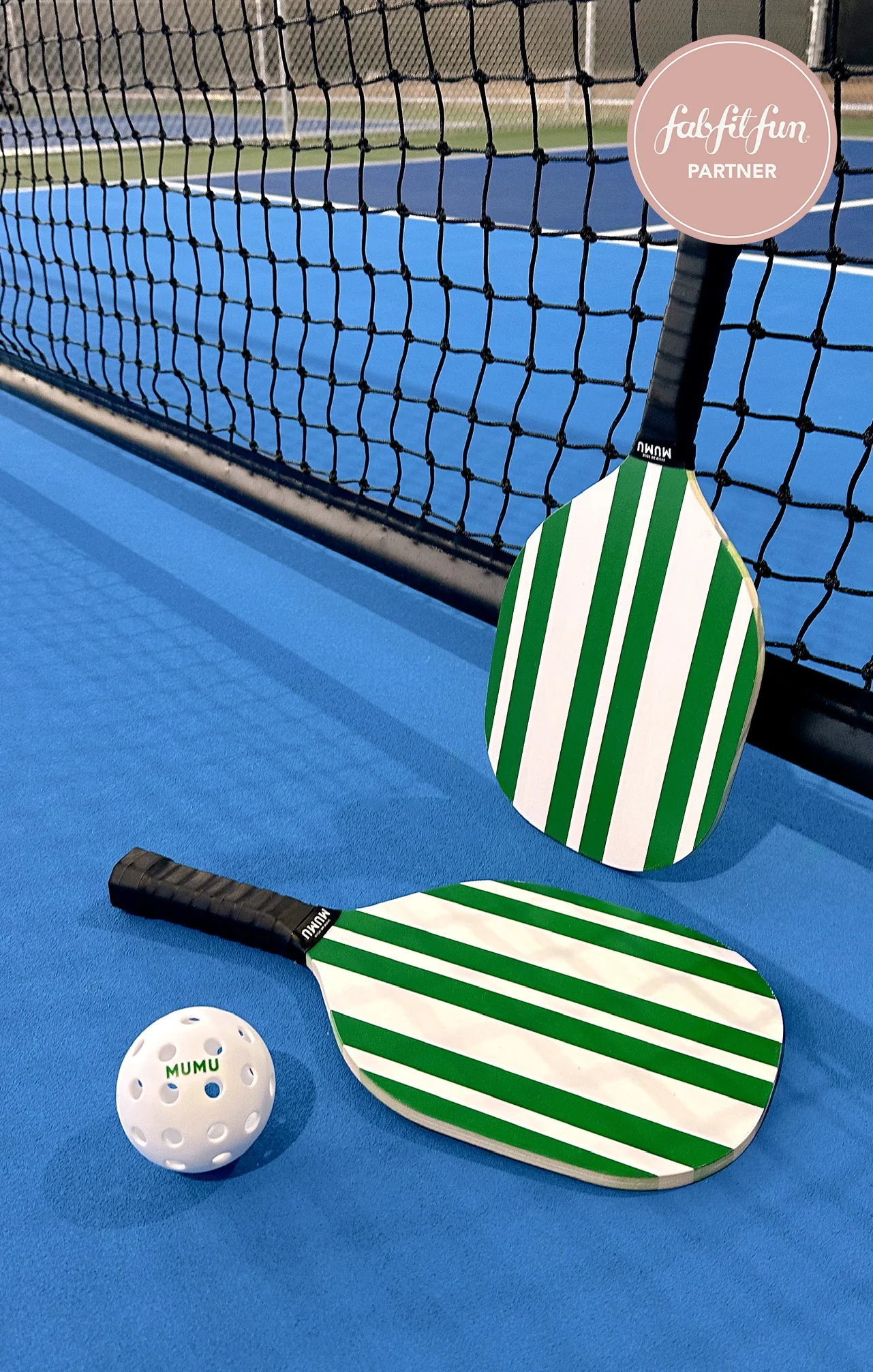 Pickleball Set ~ Green/White