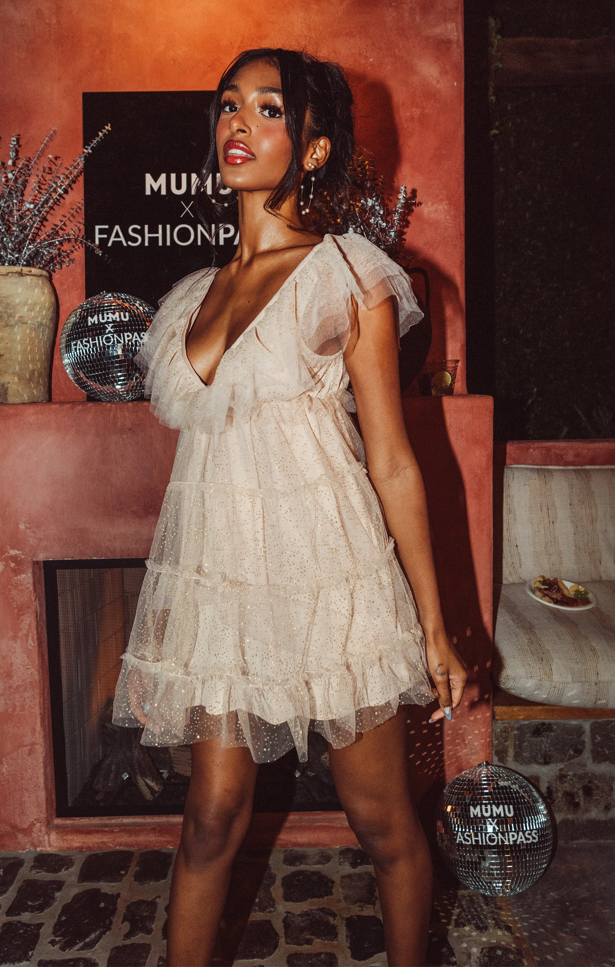 Glow Dress ~ Shimmer Tulle