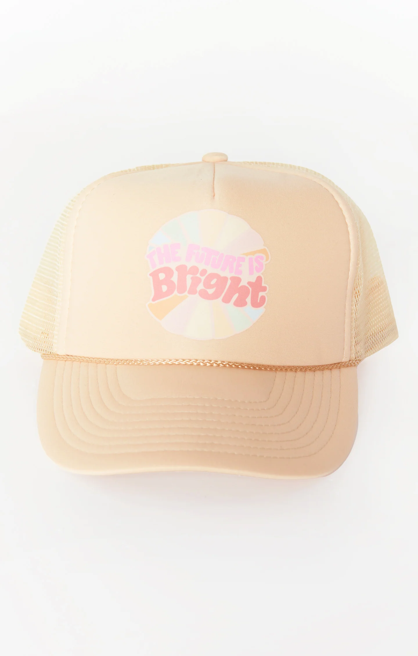 Bright Horizon Trucker Hat ~ Taupe