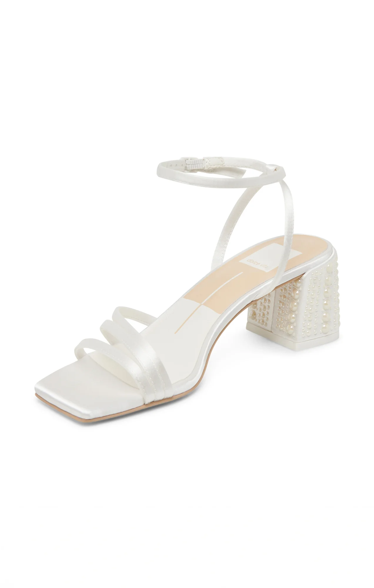 Dolce Vita Ysabel Pearl Heel ~ True White