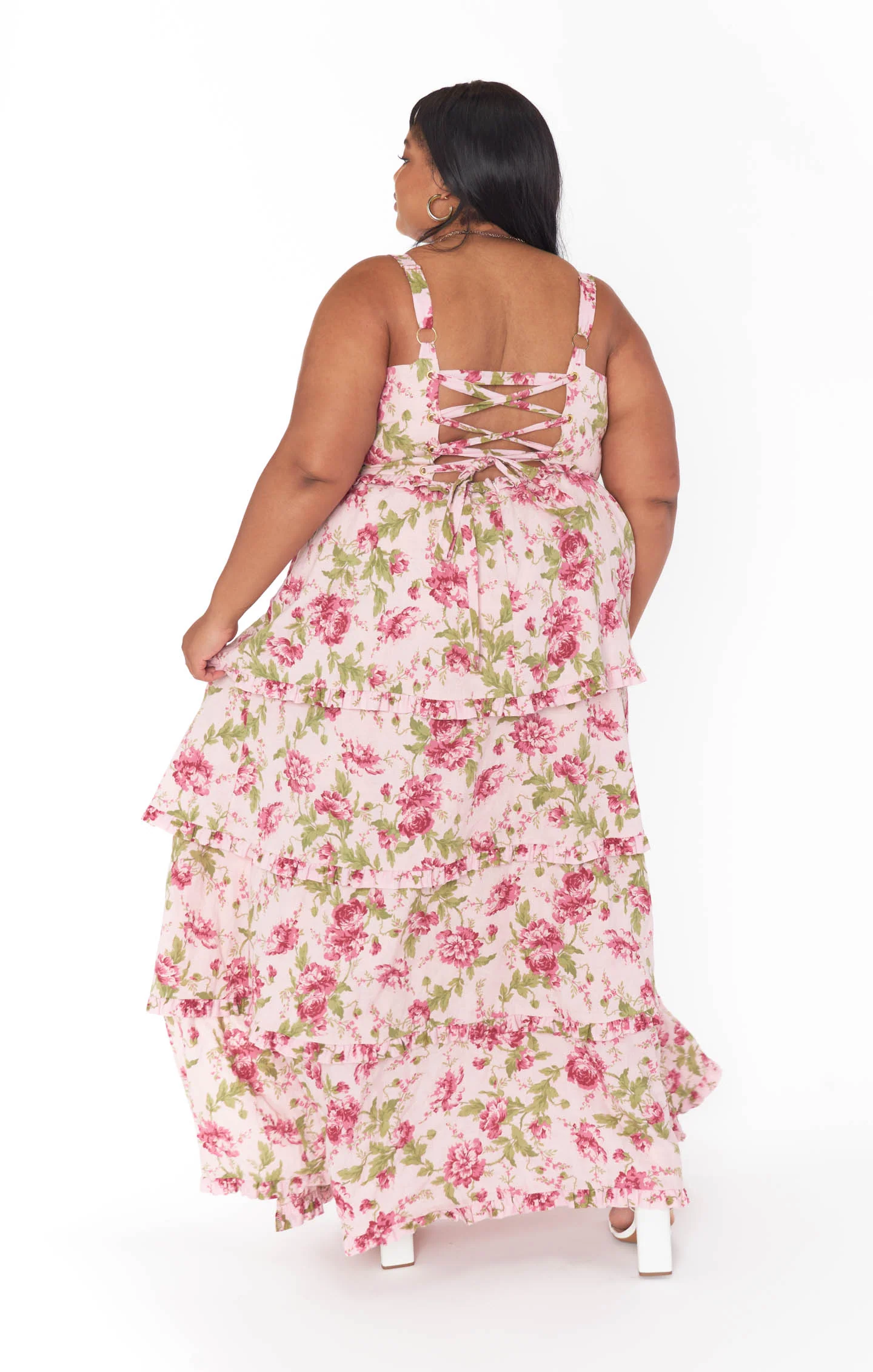 Lady Corset Dress ~ Garden Romantic