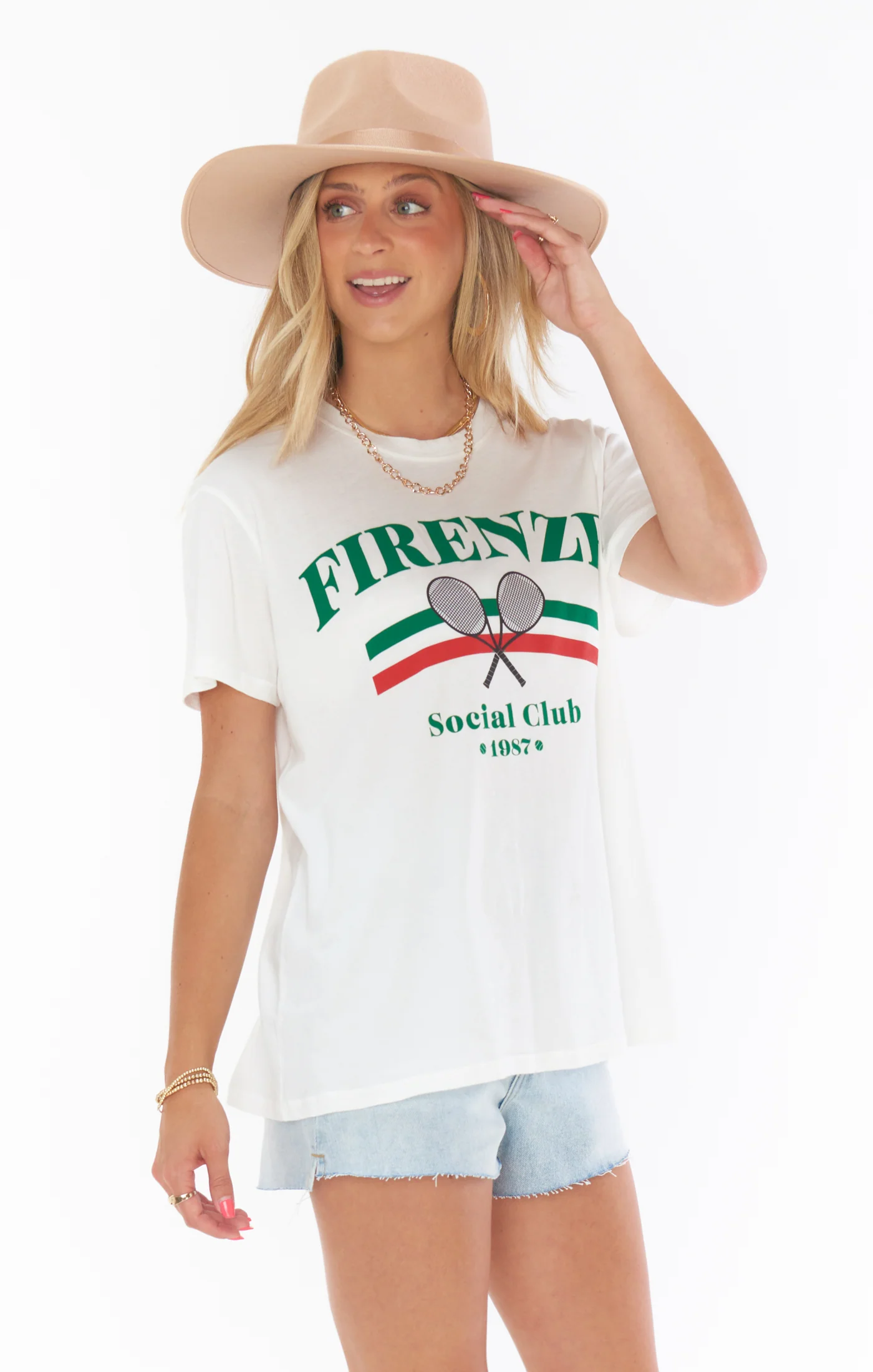 Italy Tee ~ Firenze Social Club Graphic