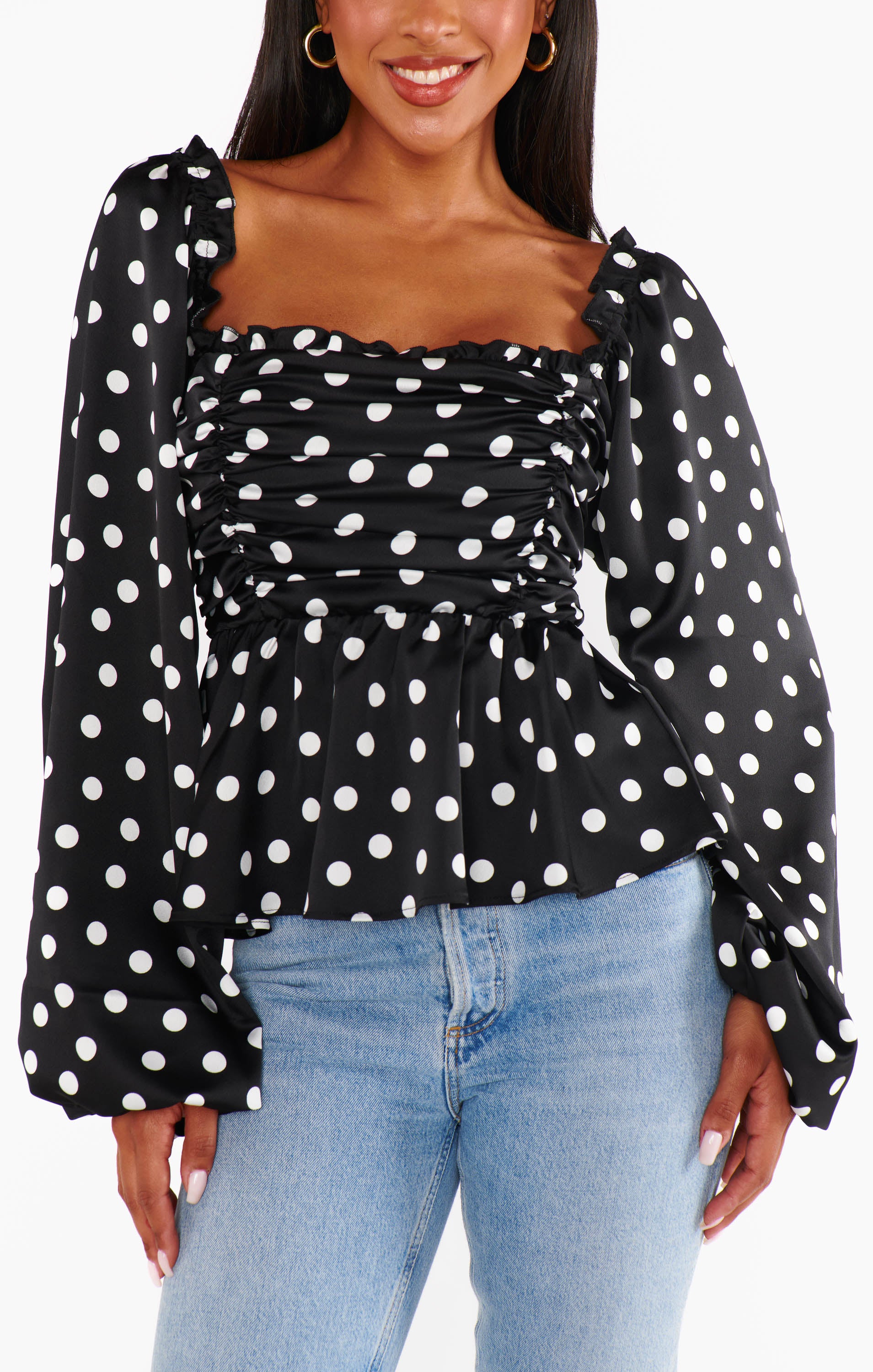 Atiana Top ~ Polka Dot