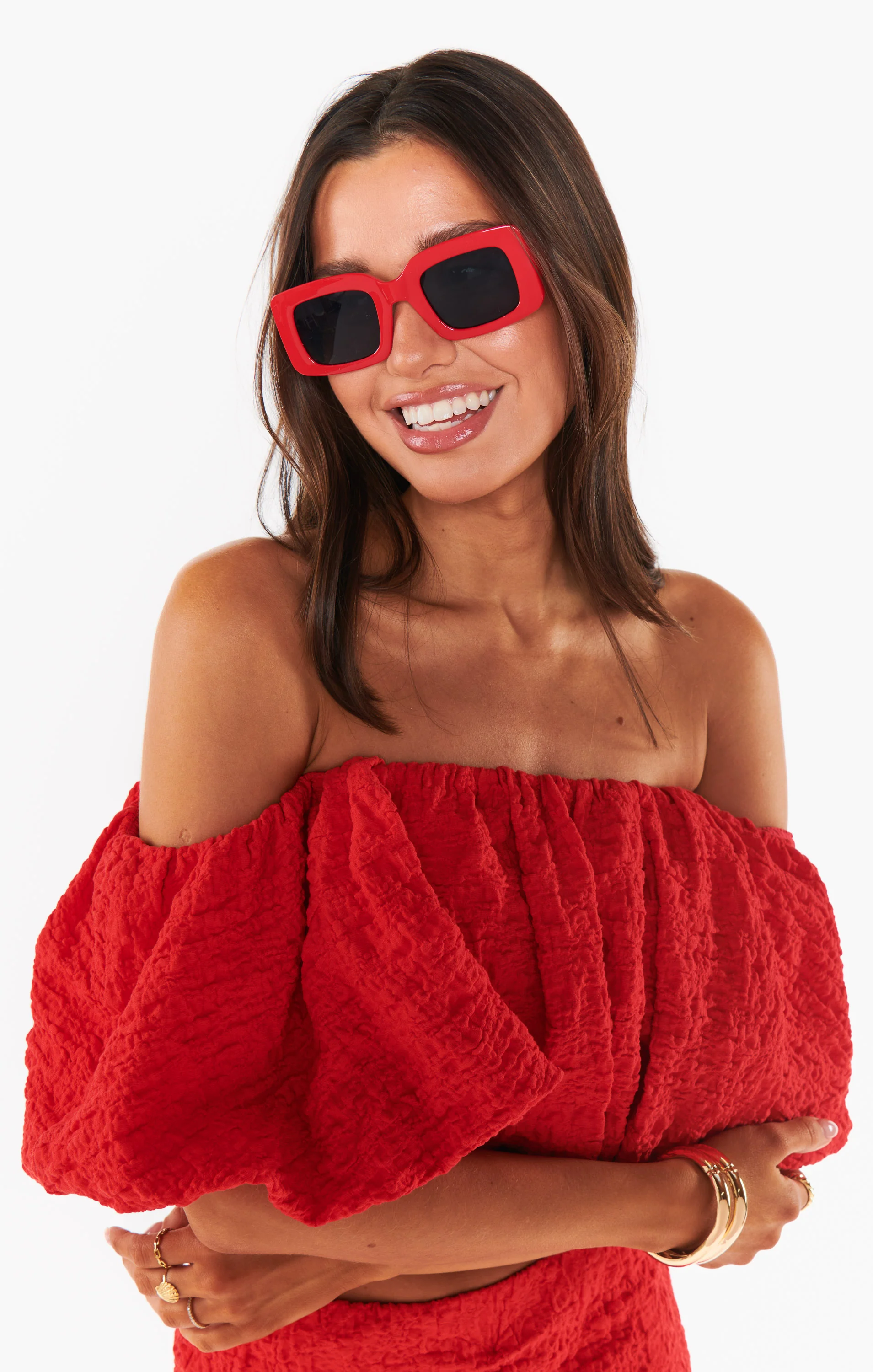 Ruby Sunglasses ~ Red
