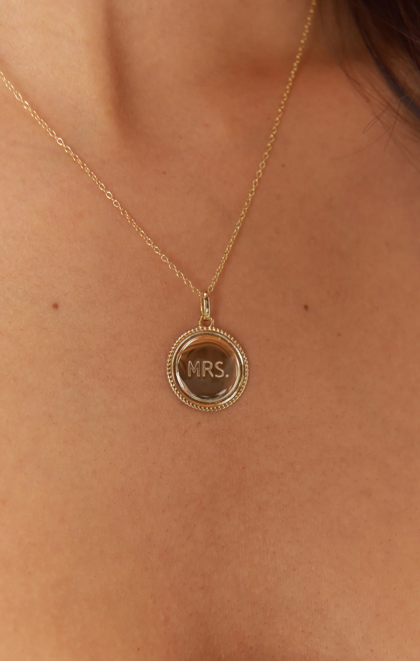 MRS. Necklace ~ 14K Gold Plated