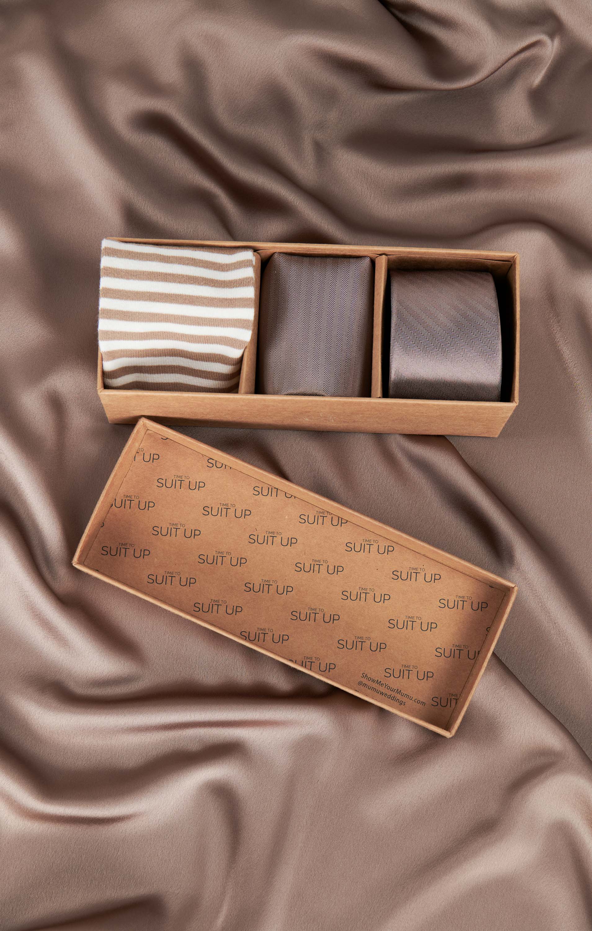 Mumu Weddings x Tie Bar Gift Box ~ Dune Solid