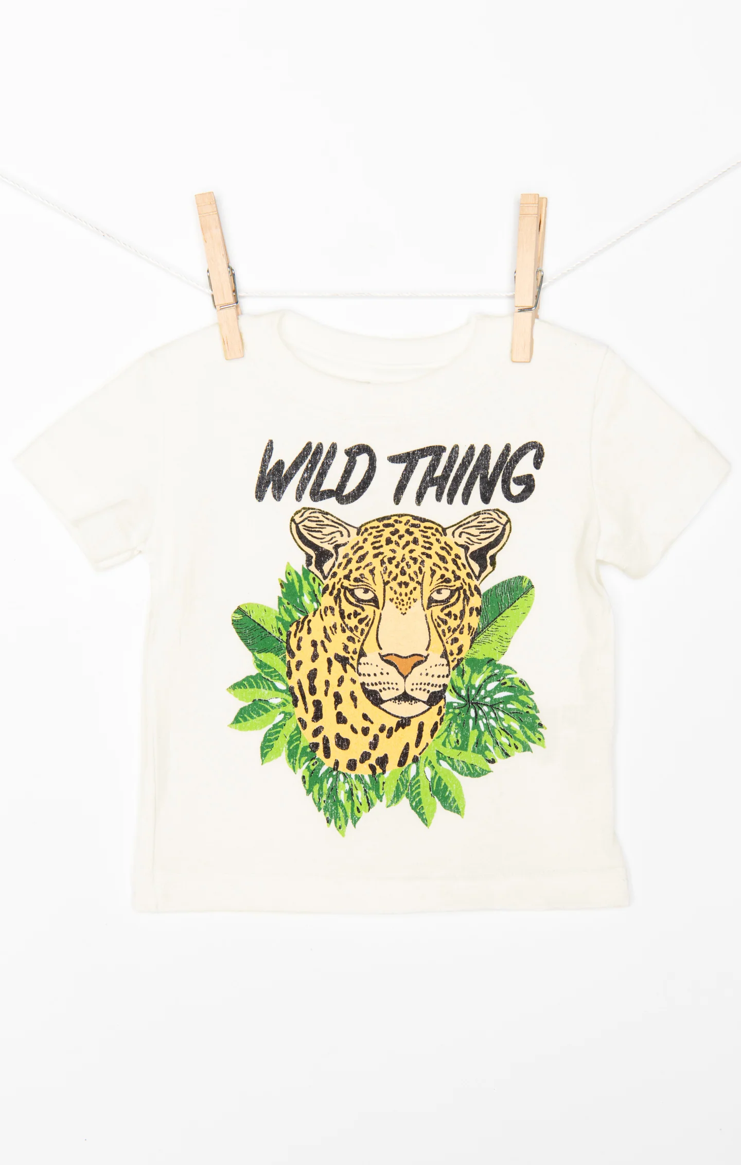 Wolfie Tee ~ Wild Cheetah Graphic