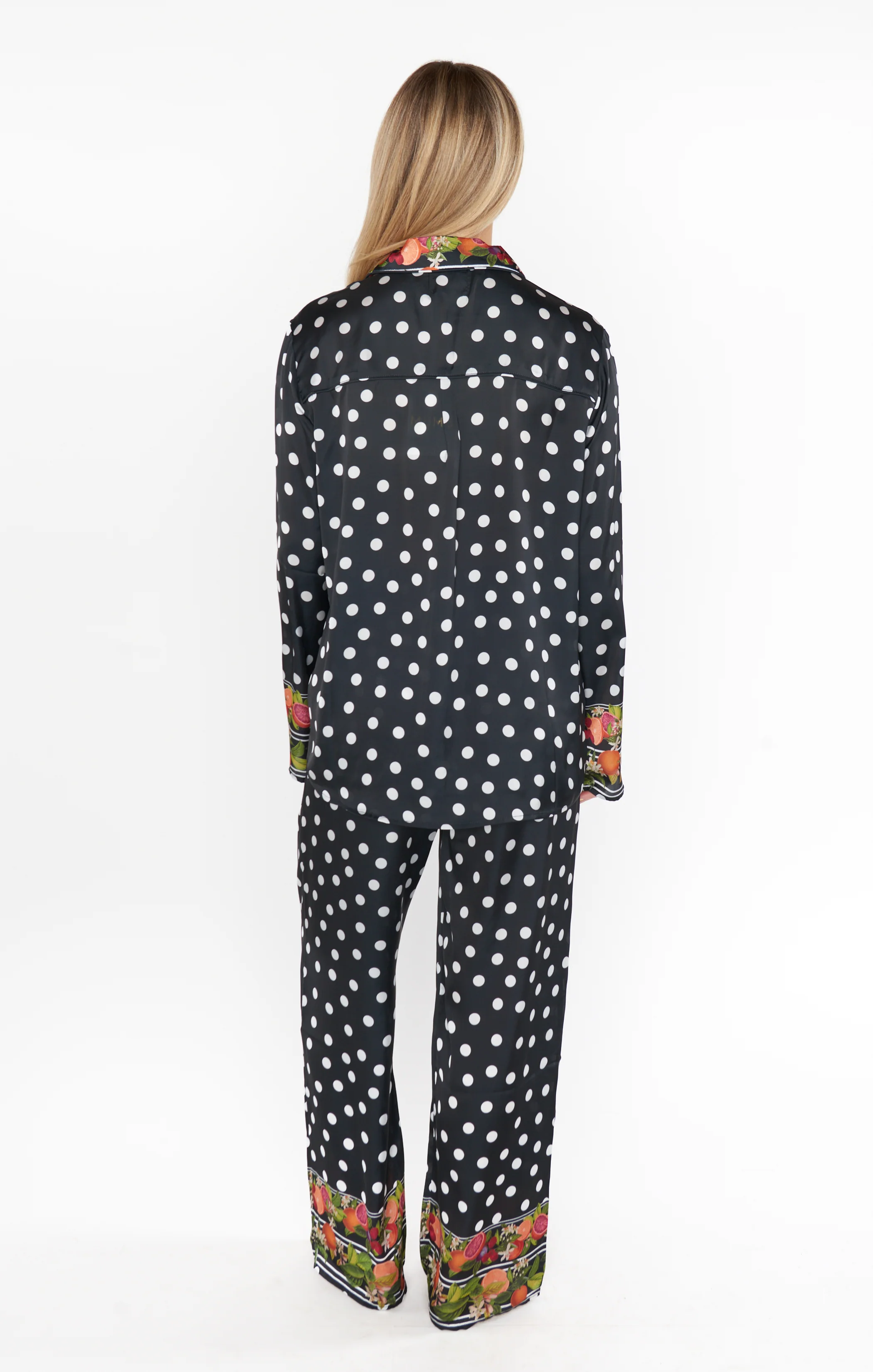 Classic PJ Set ~ Tropical Sangria Silky