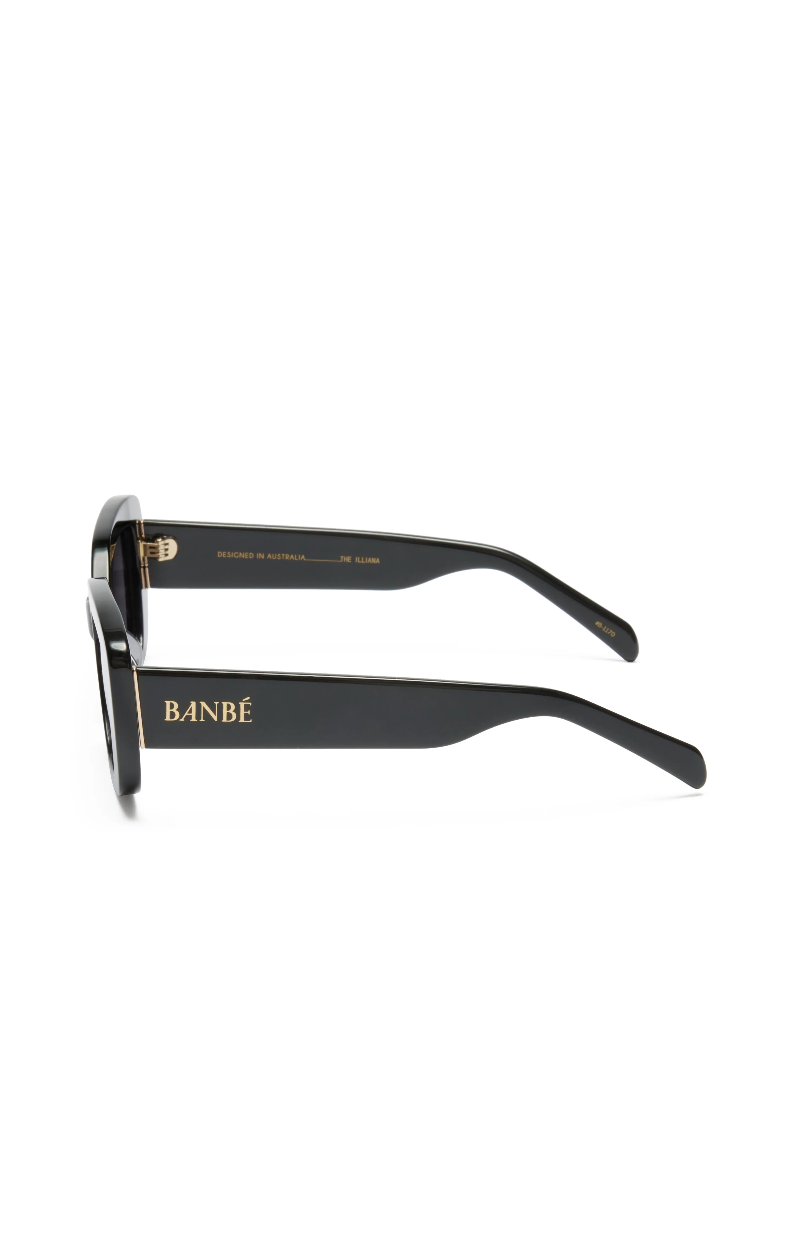 Banbé Eyewear The Illiana Sunglasses ~ Black