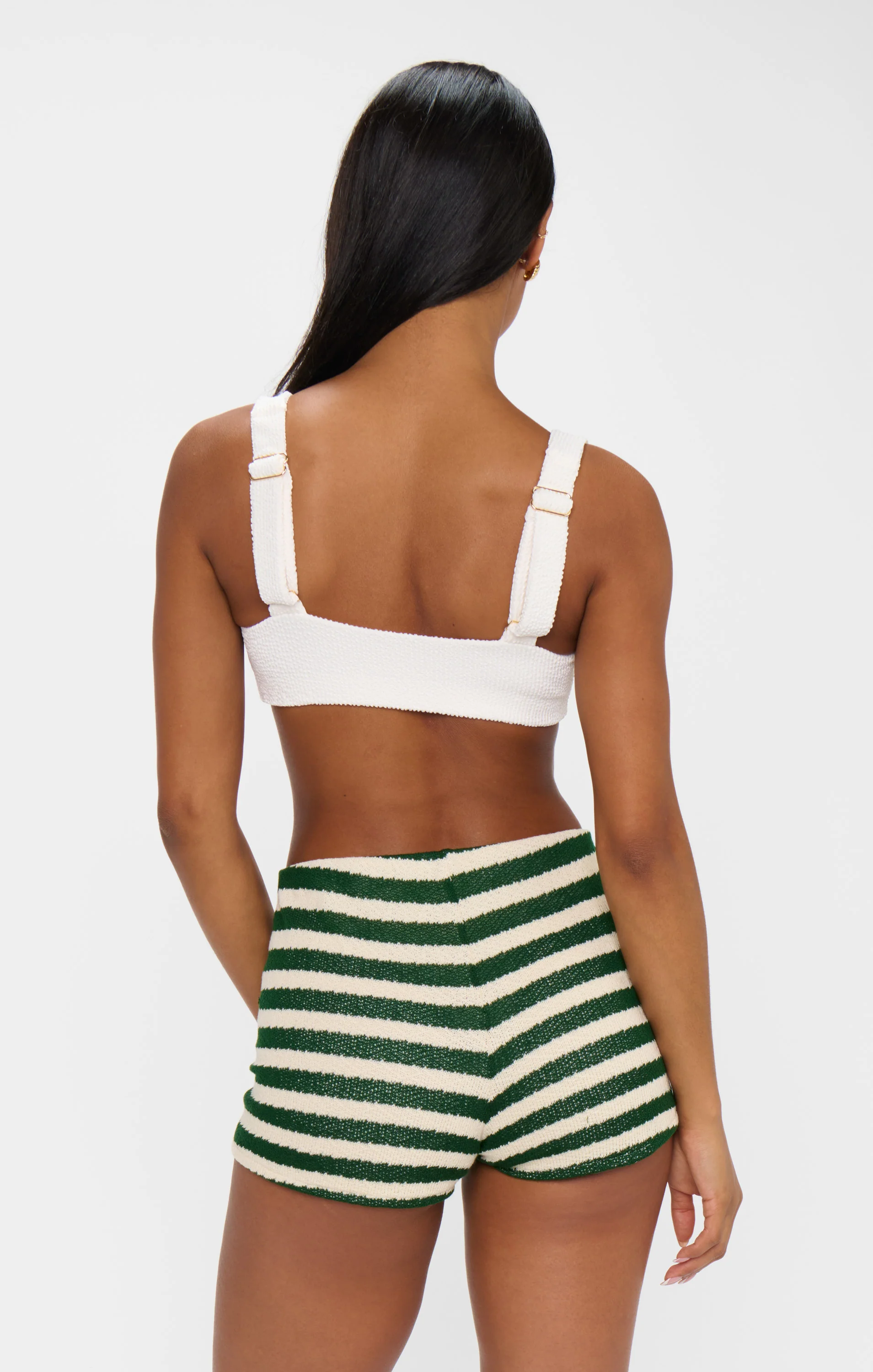 Ziggy Shorts ~ Lucky Stripe Knit