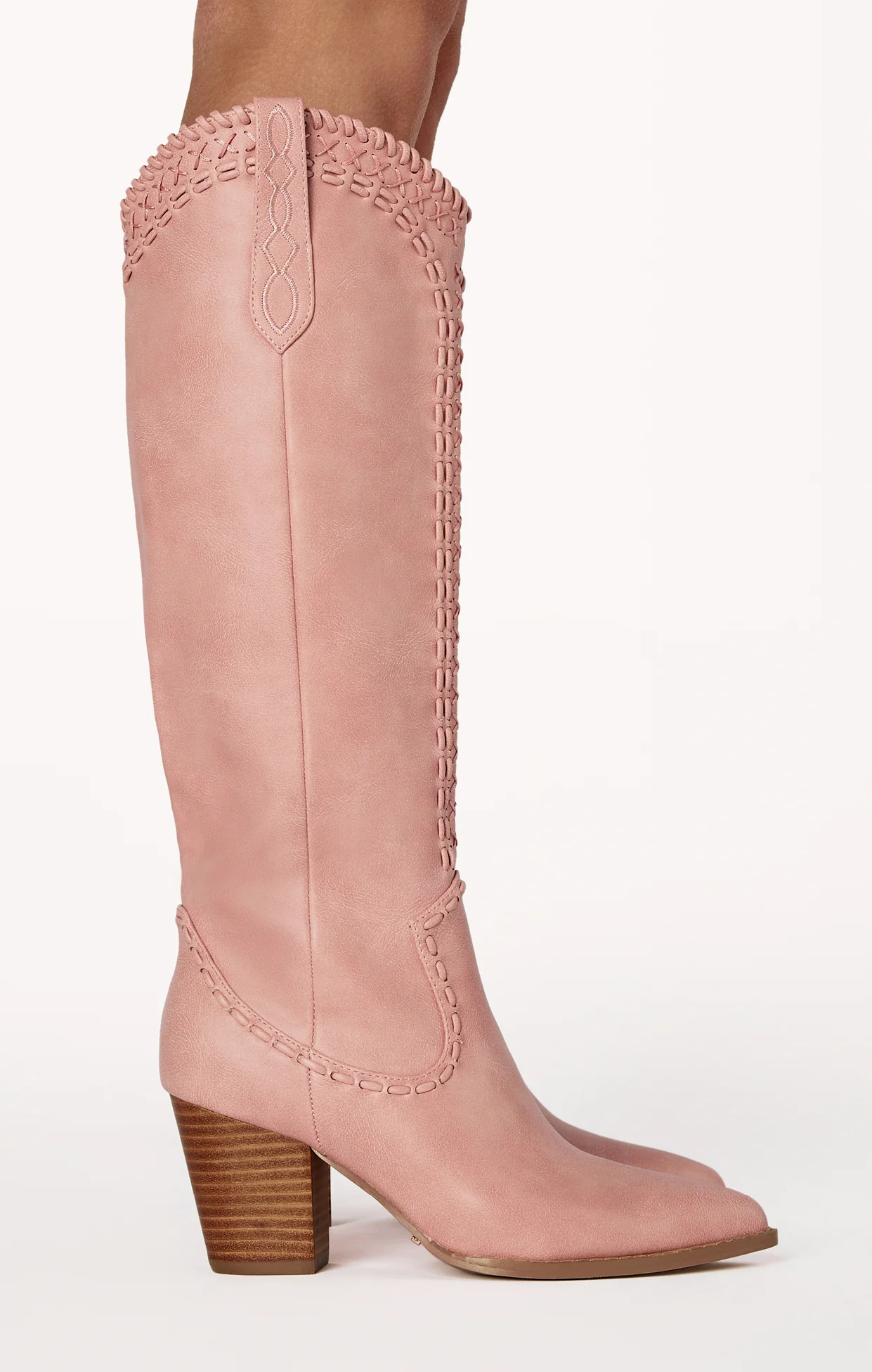 Billini Finley Cowboy Boot ~ Burnished Pink