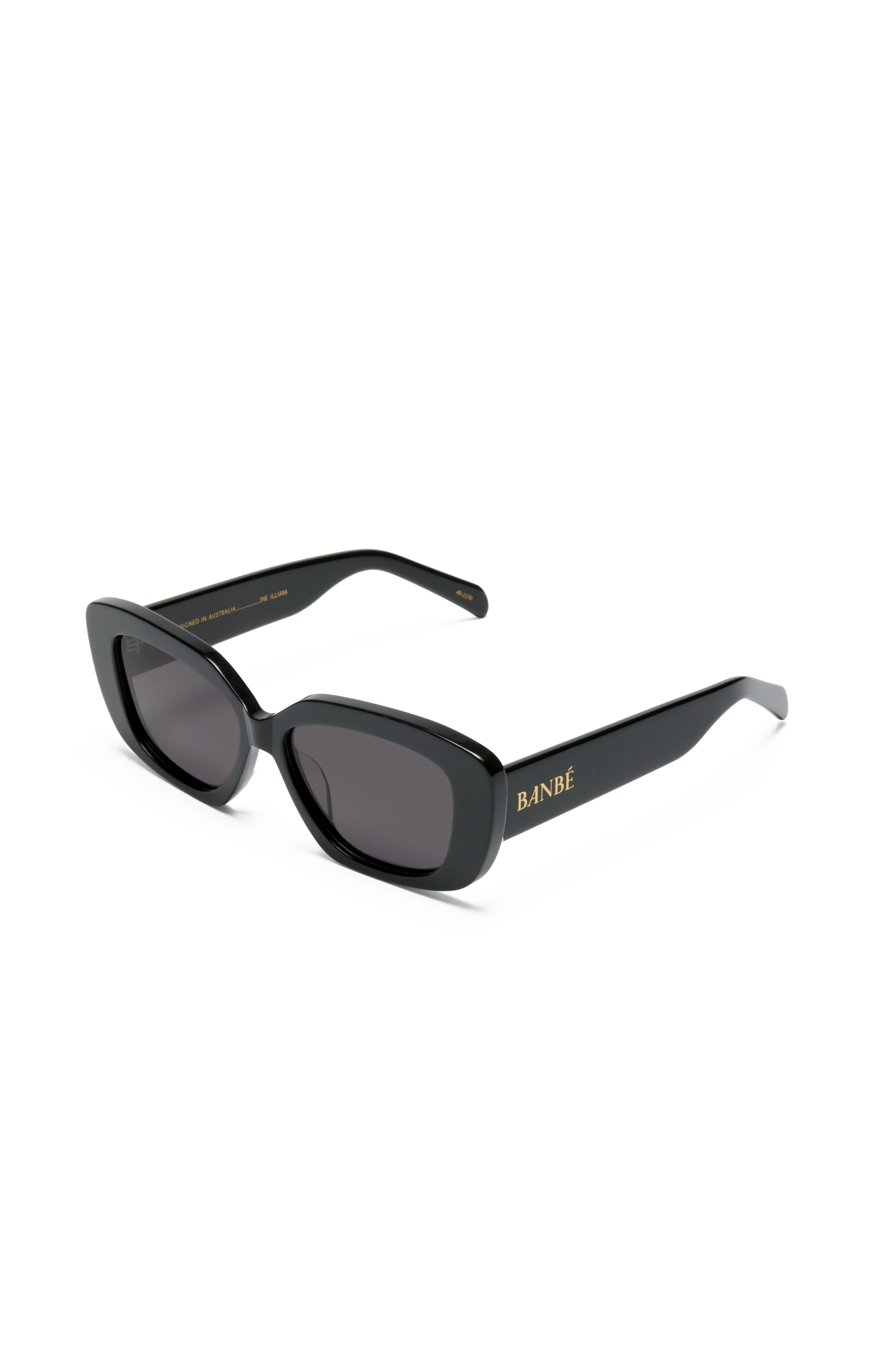 Banbé Eyewear The Illiana Sunglasses ~ Black