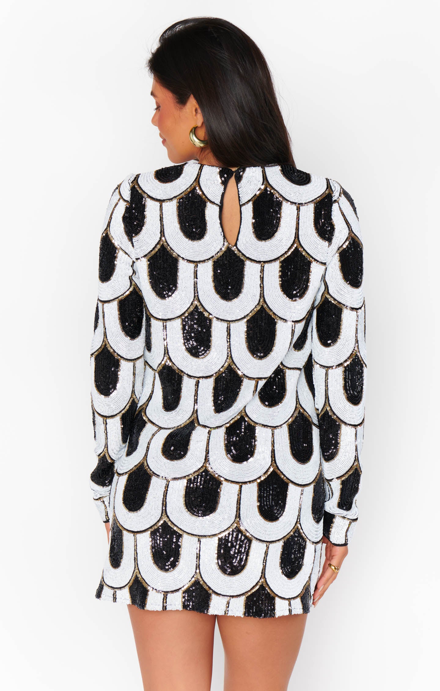 Elena Petite Dress ~ Classic Sequins