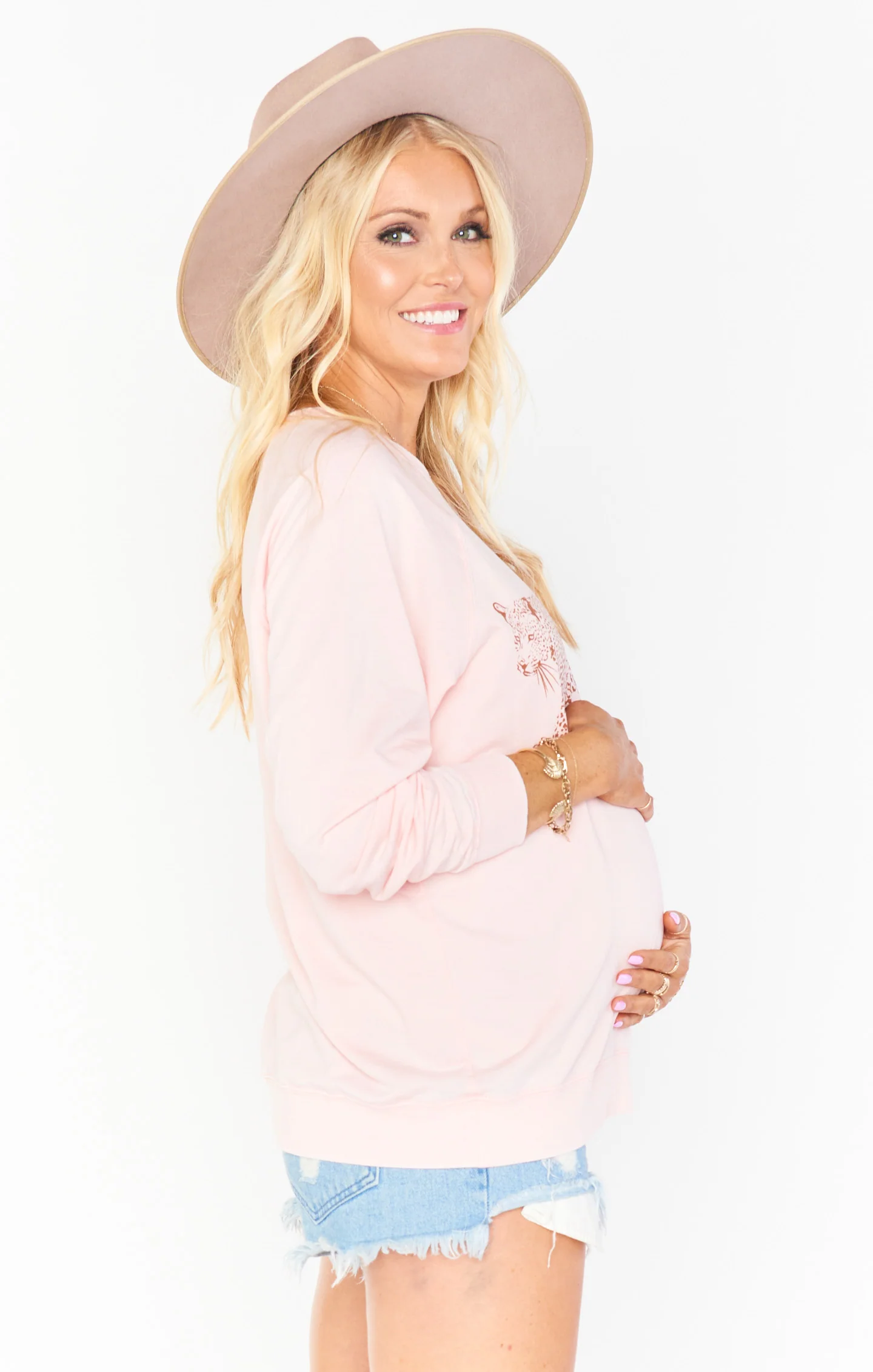 Stella Sweater ~ Forest Leopard Print