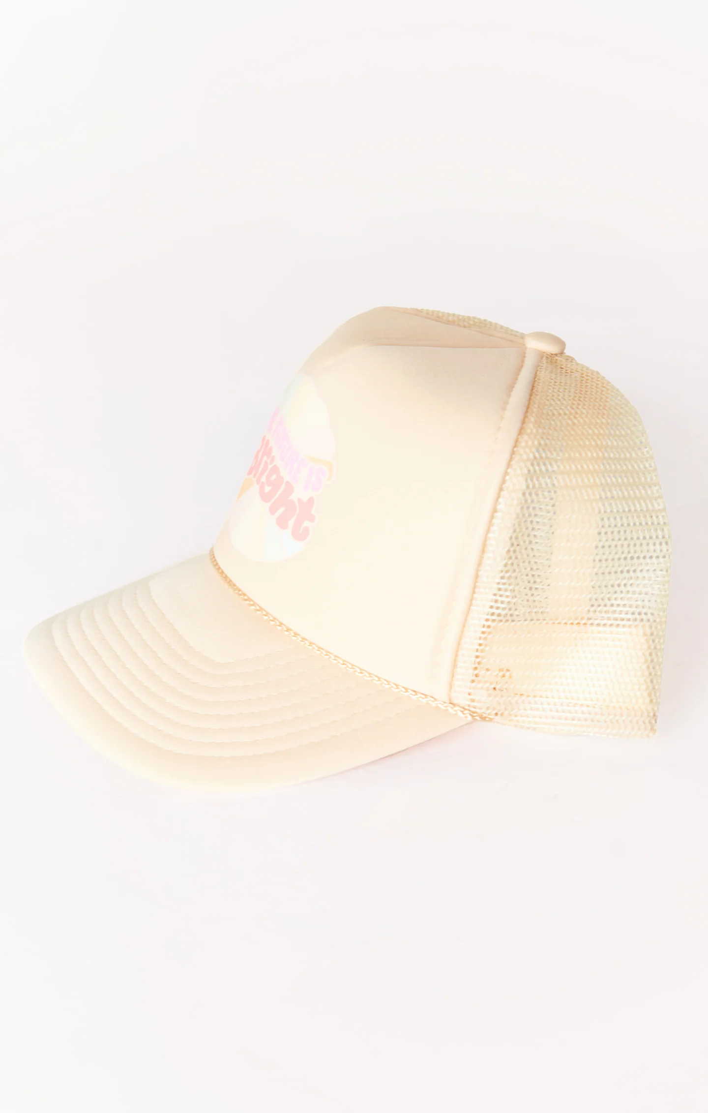 Bright Horizon Trucker Hat ~ Taupe