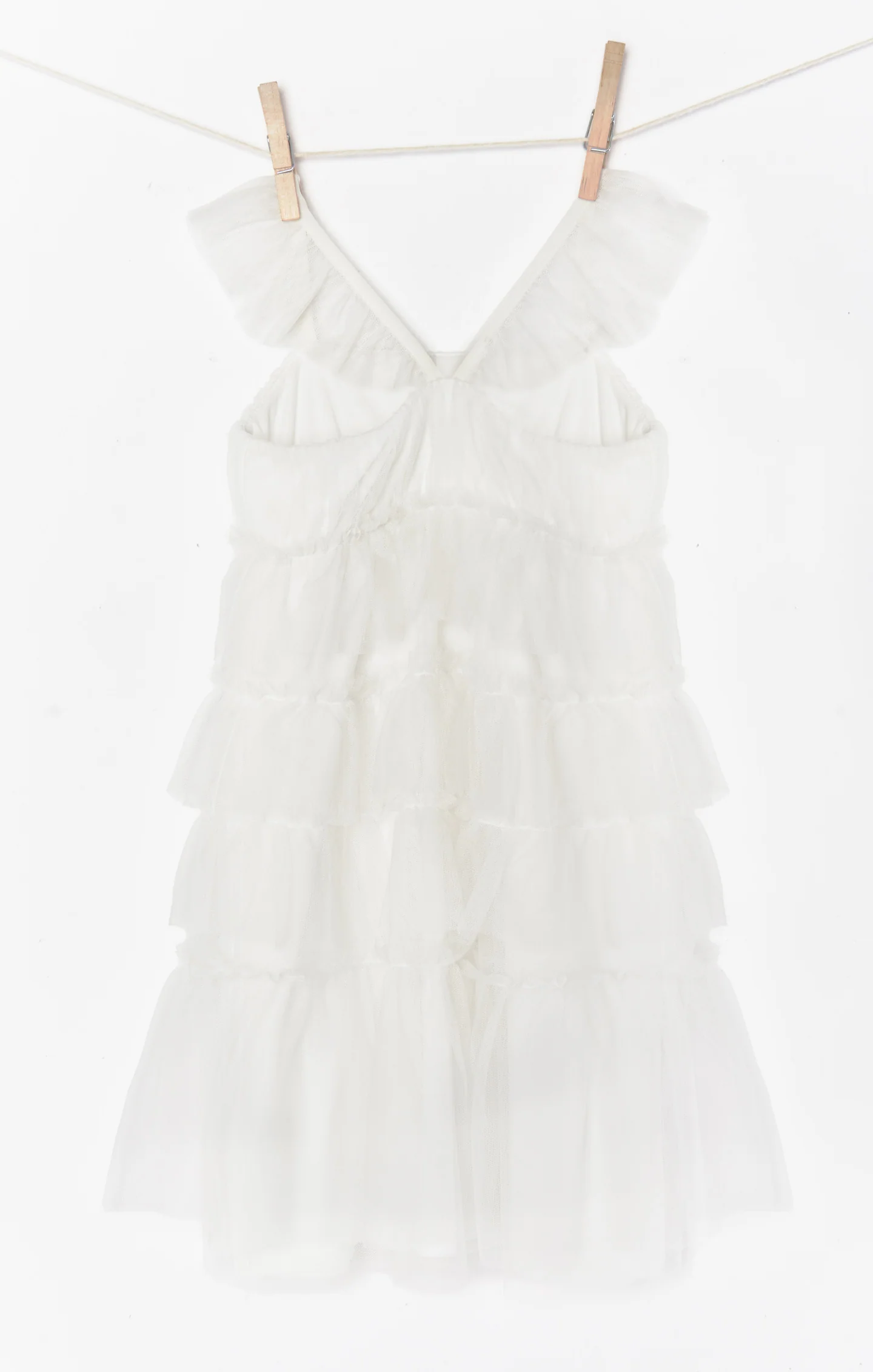 Little Fairytale Dress ~ White Tulle