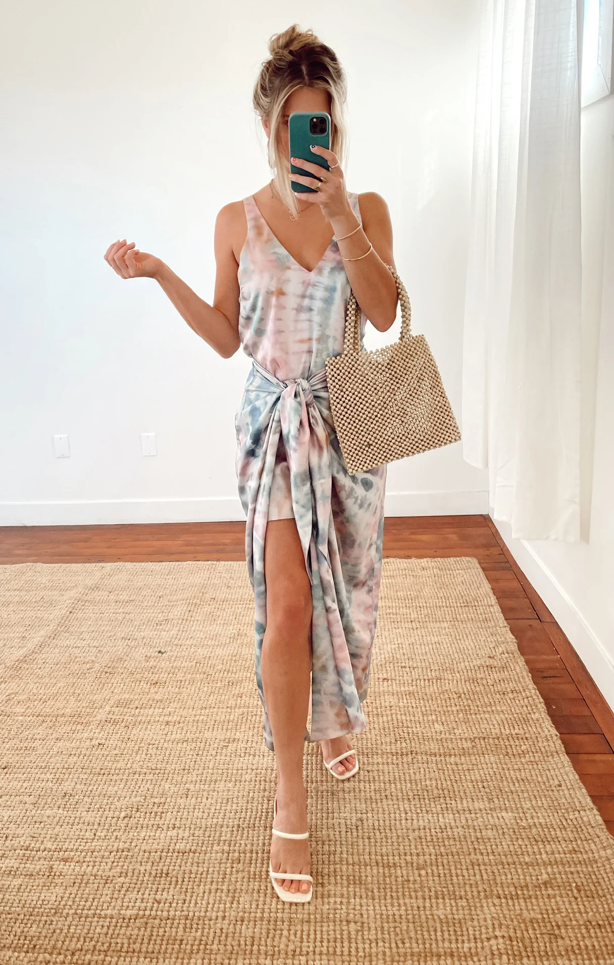 Hampton Wrap Dress ~ Tie Dye