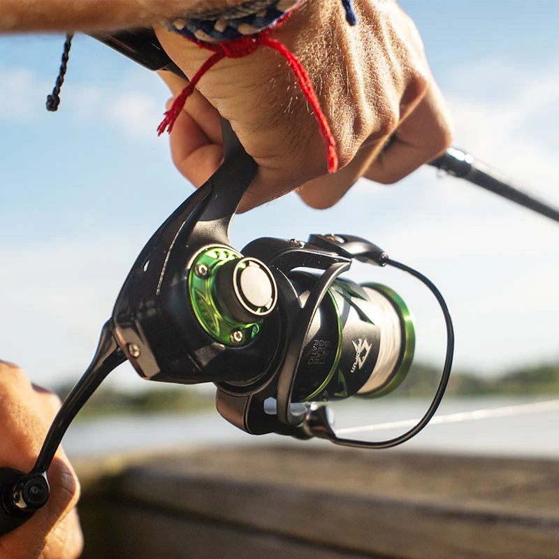 Piscifun® Viper X Ice Fishing Reel, Gear Ratio 5.2:1 High Speed Spinning Fishing Reel Size 500 1000