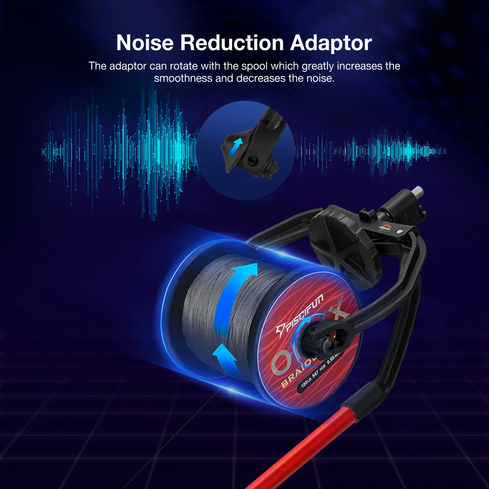 Piscifun® Speed X Fishing Line Spooler Machine with Unwinding Function