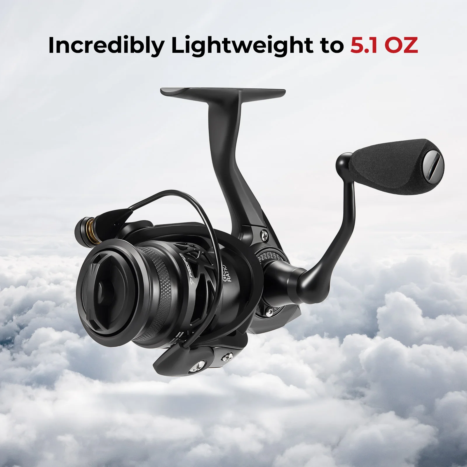 Piscifun® Carbon X Spinning Reel Size 500 1000 for Ice Fishing