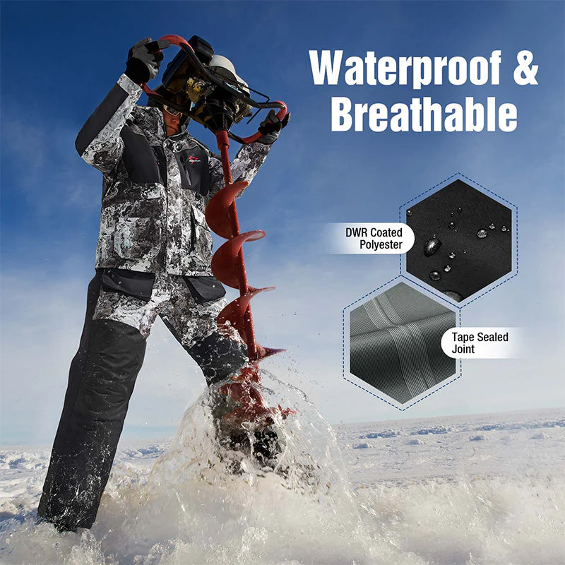 Piscifun Ice Fishing Waterproof Fishing Bib With Flotation Technology Sale