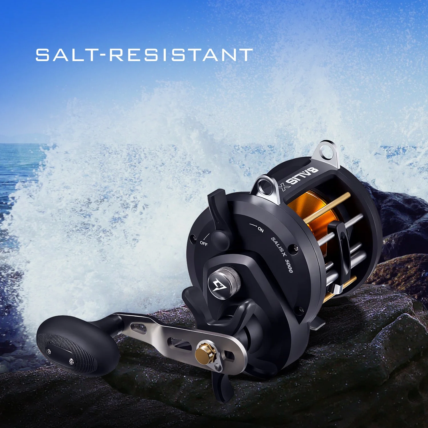 Piscifun® Salis X Trolling Reel Conventional Level Wind Reel Sale