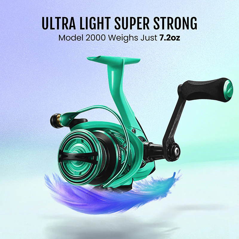 Piscifun® Carbon Prism Ultralight Spinning Reels Green