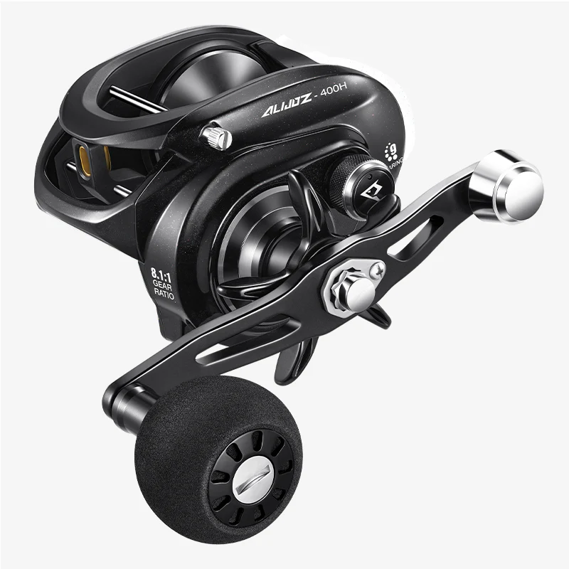 Piscifun Alijoz 400 Saltwater Freshwater Baitcasting Reel With Bait Clicker