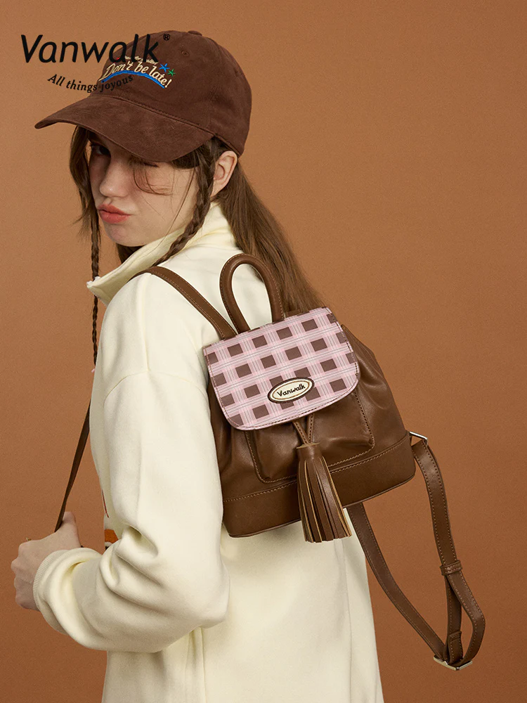 Vanwalk Pizza Series Drawstring Mini Backpack