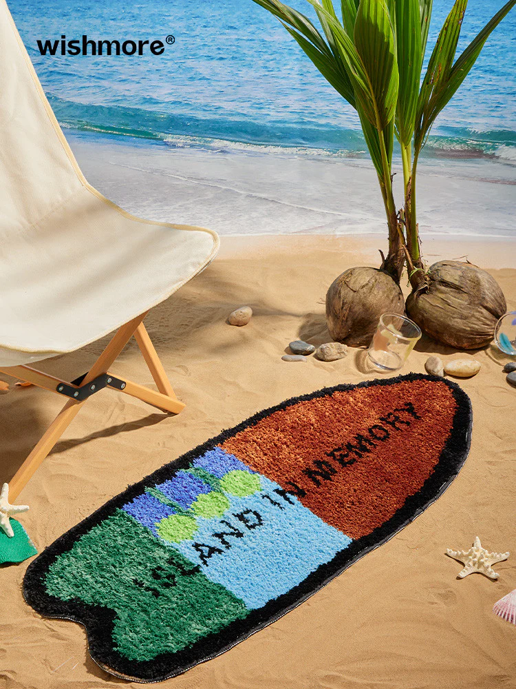 Surfboard Shaped Rug