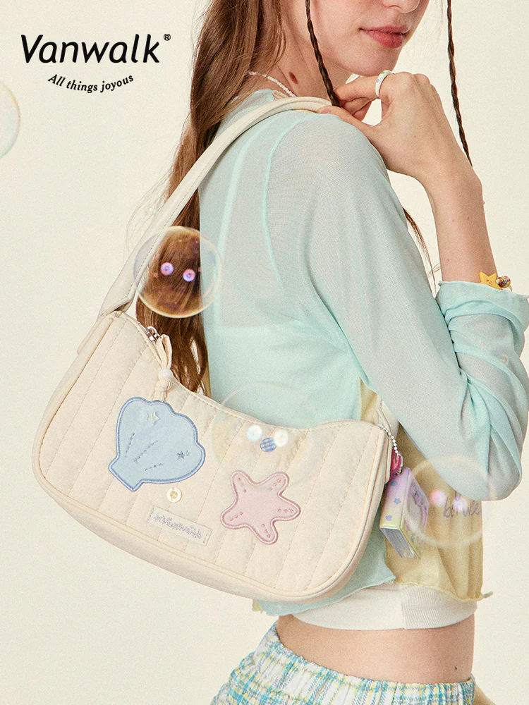 Vanwalk Bubble Island Sweet Baguette Bag