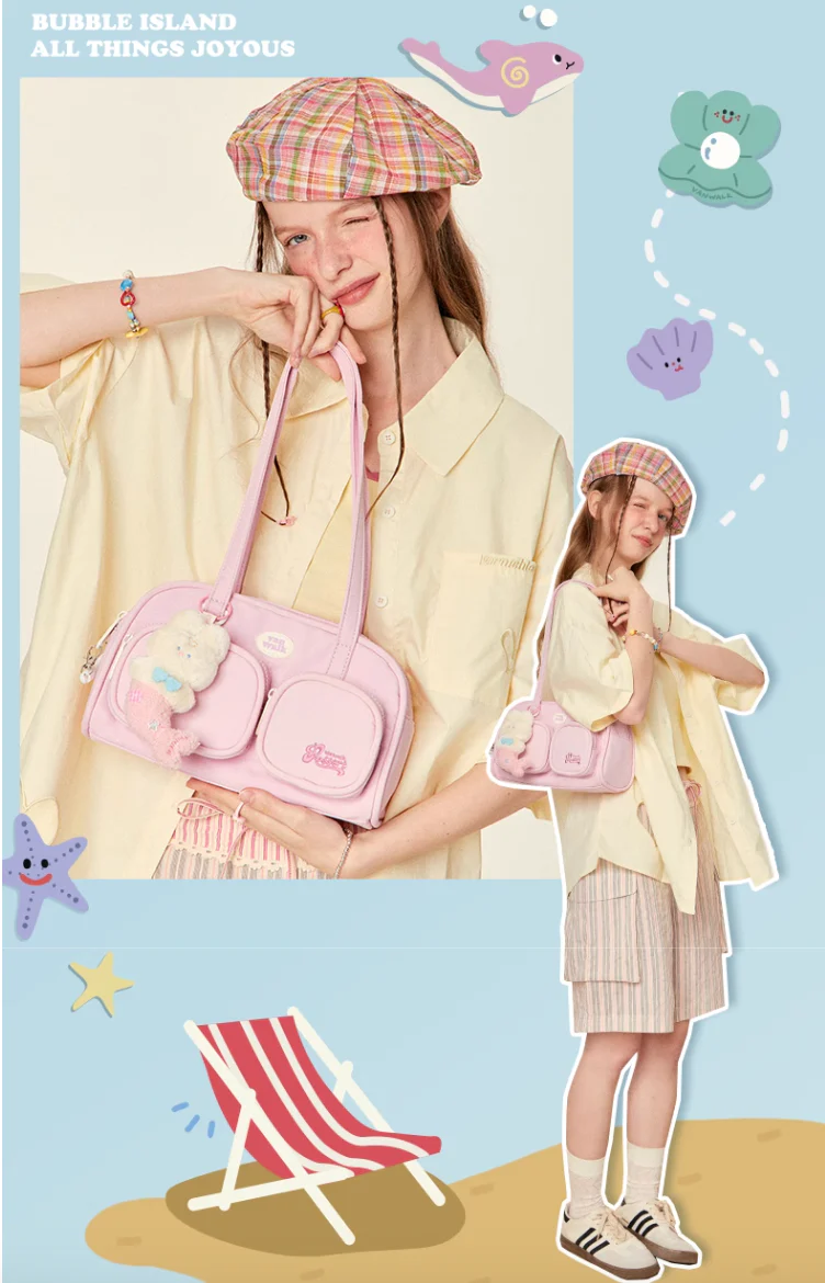 Vanwalk Bubble Island Sweet Pocket Shoulder Bag