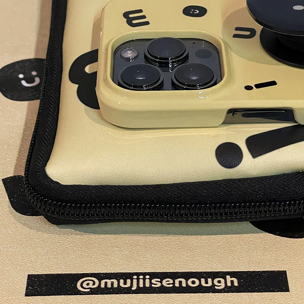 11 inch Smile Face iPad Bag