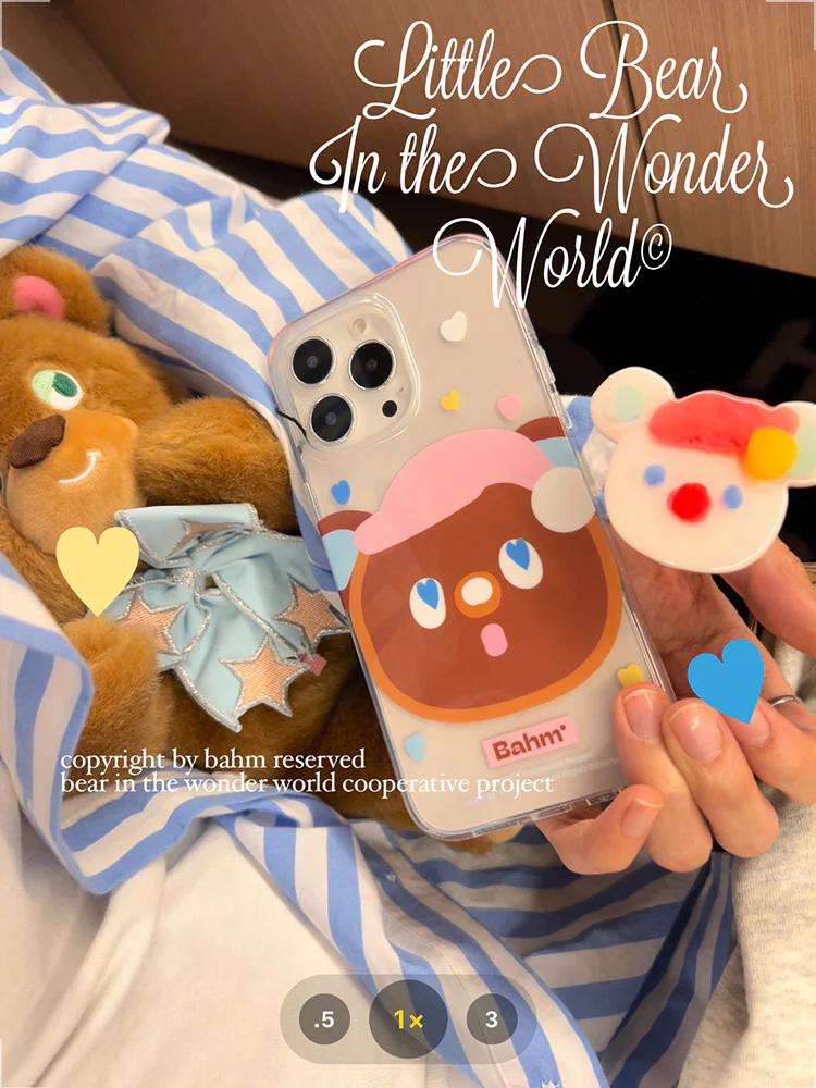 Bear Printed Phone Case