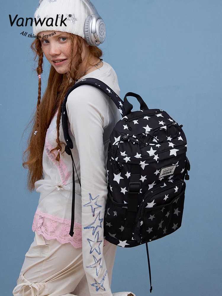 Vanwalk Picnic Series Cute Printed Backpack