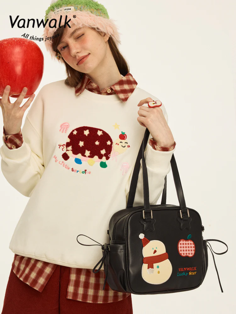 Vanwalk Christmas Series Sweet Ita Shoulder Bag