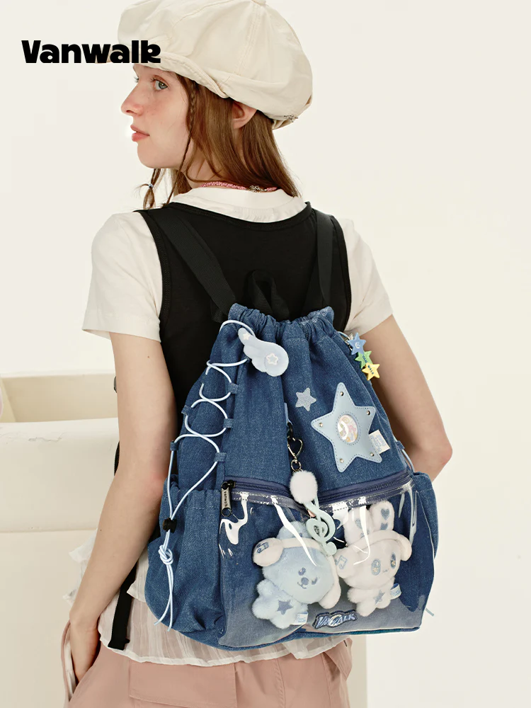 Vanwalk Star Drawstring Ita Backpack