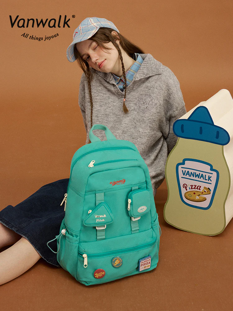 Vanwalk Pizza Series Large  Backpack