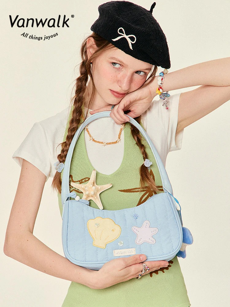Vanwalk Bubble Island Sweet Baguette Bag