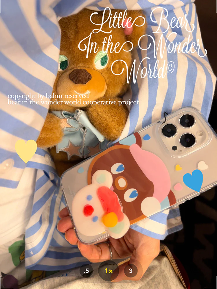 Bear Printed Phone Case