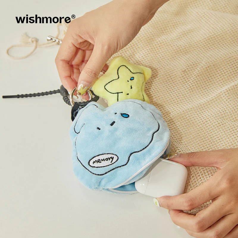 Plush Shell Star Pendant