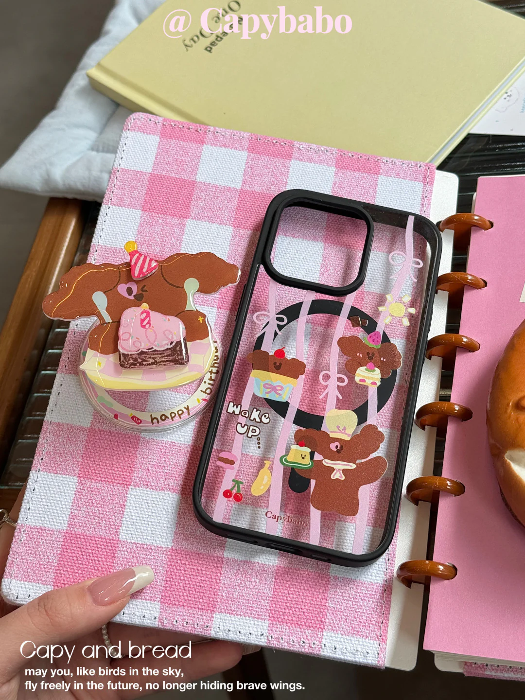 Happy Birthday Puppy Phone Case with MagSafe