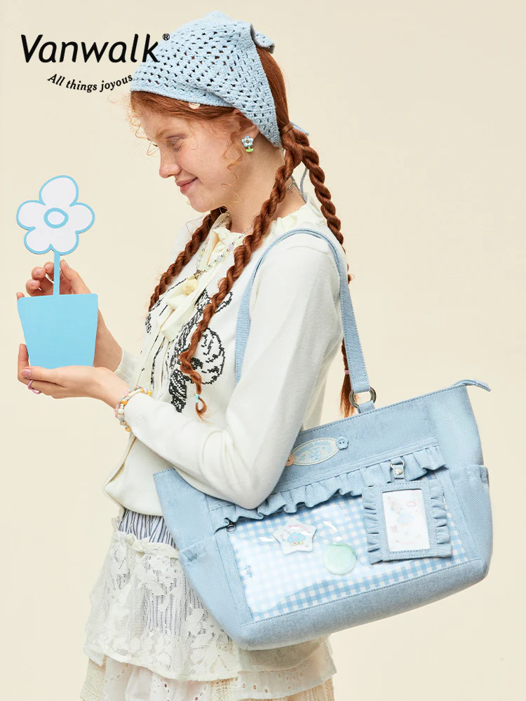 Vanwalk Picnic Series Macaron Shoulder Ita Bag