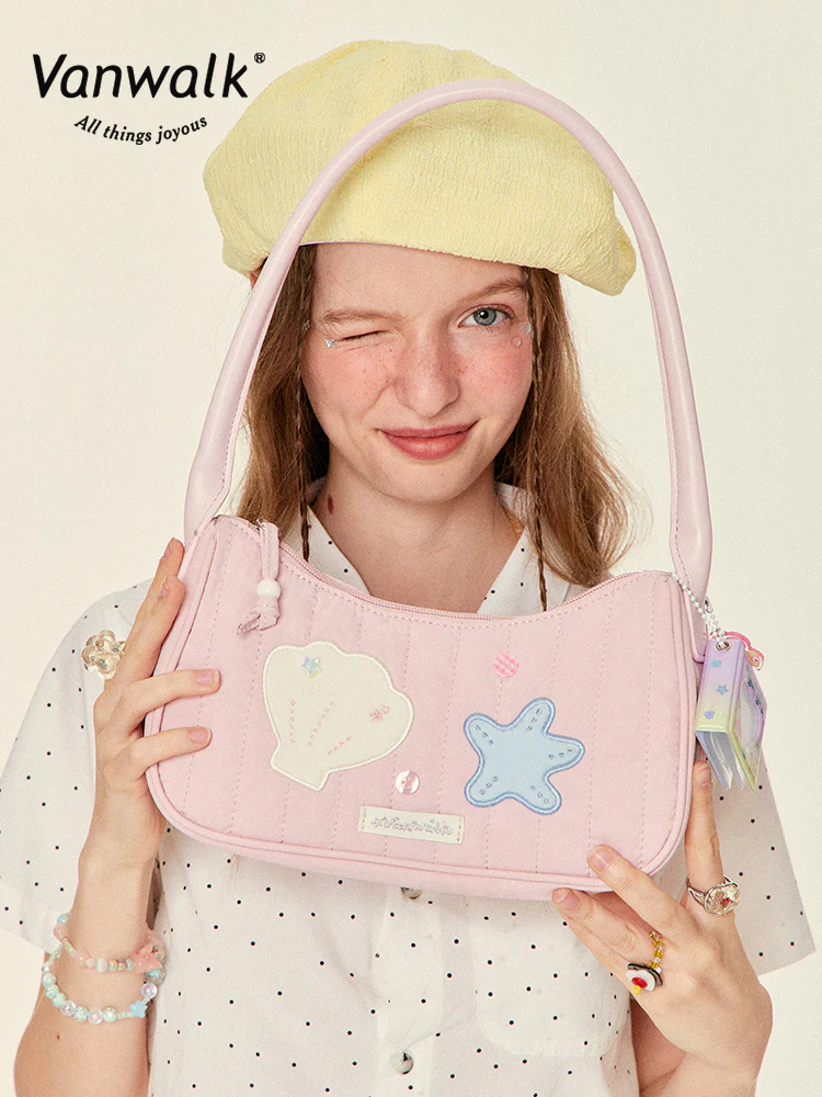 Vanwalk Bubble Island Sweet Baguette Bag