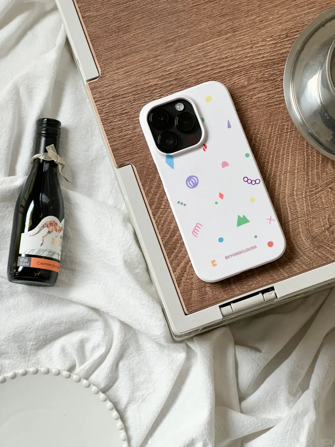 Ribbon Printed Aesthetic Phone Case