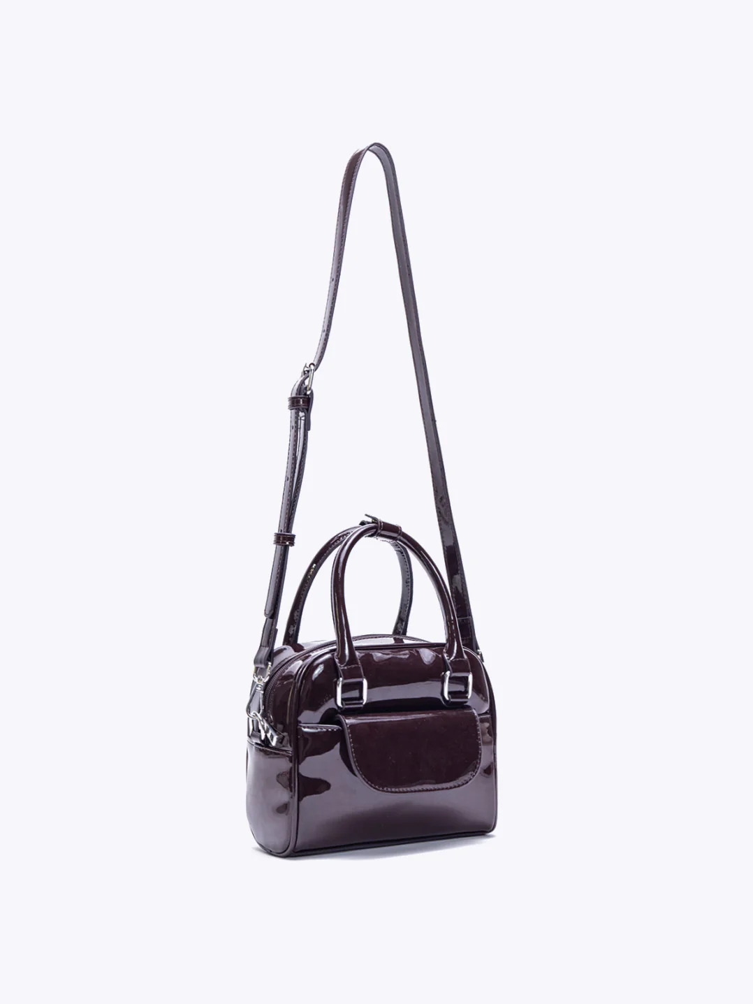 Retro Brown Crossbody Handbag