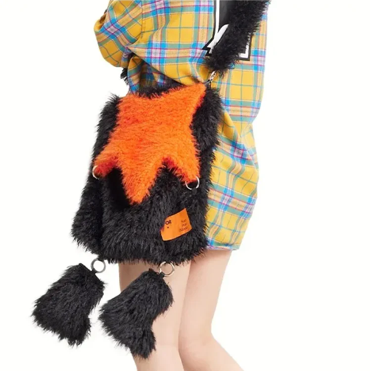 Star Plush Shoulder Bag